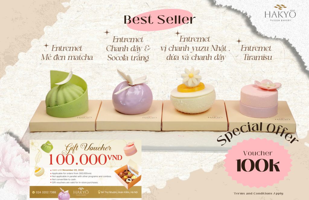 bánh entremet hà nội