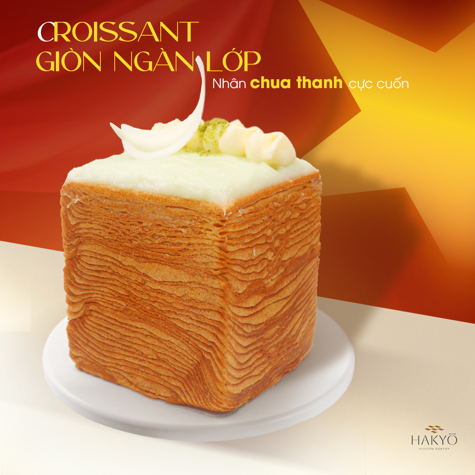 Croissant Mãng Cầu - Xoài Xanh - Muối Xí Muội