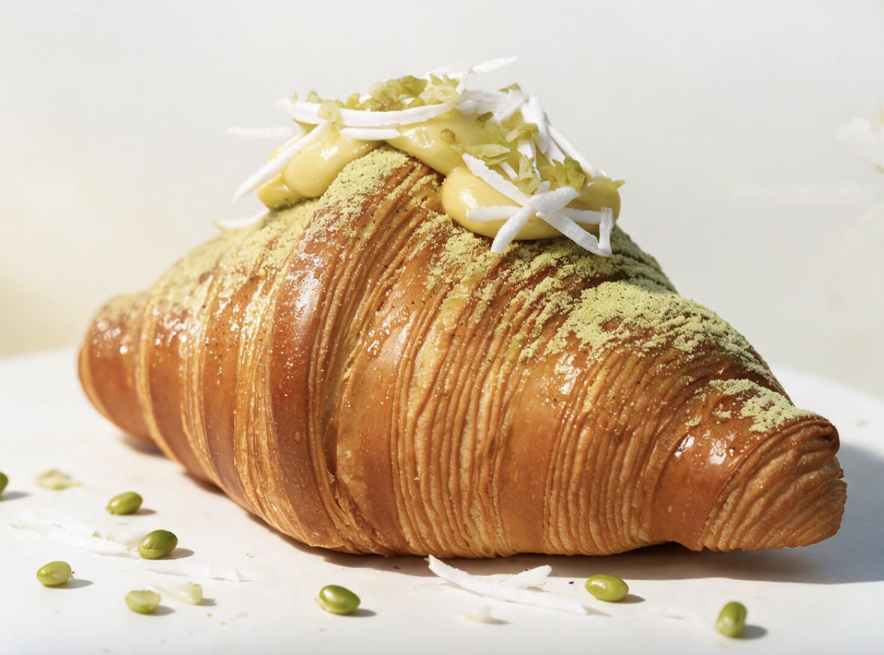 Croissant Cốm Dừa – Le Croissant de Hanoi